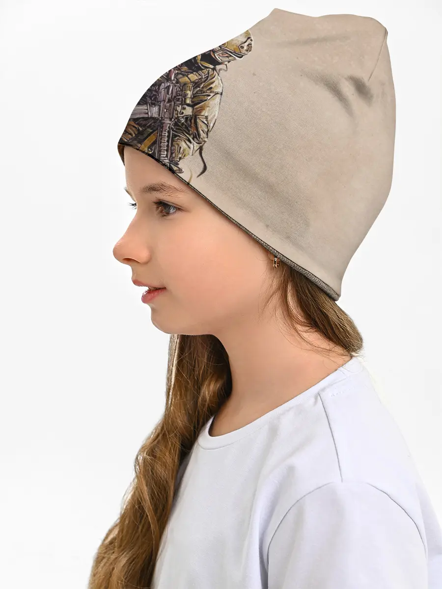 Детская шапка / Военный