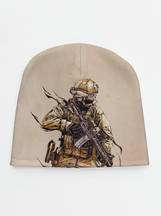 Детская шапка / Военный
