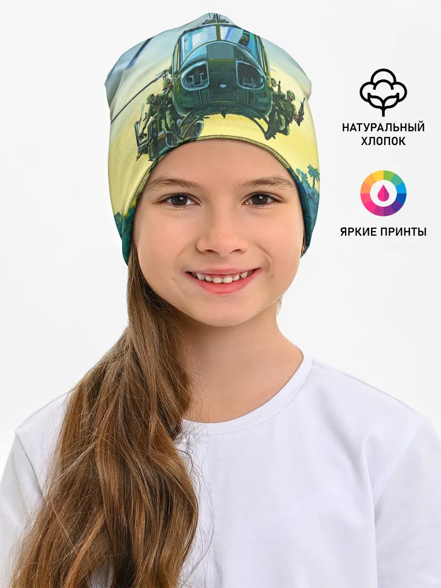Детская шапка / Вертолеты