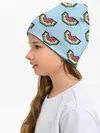 Детская шапка / Пиксельный арбуз