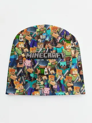 Детская шапка / MINECRAFT ПЕРСОНАЖИ