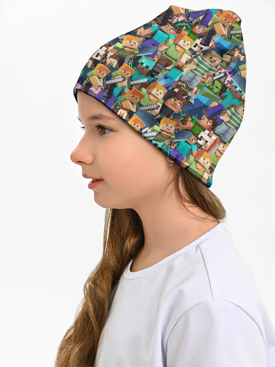 Детская шапка / MINECRAFT ПЕРСОНАЖИ