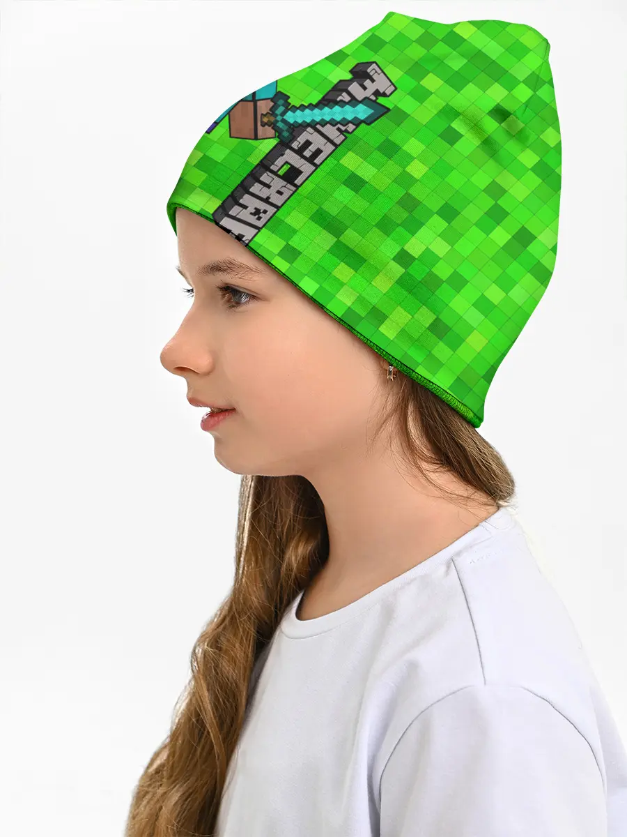 Детская шапка / MINECRAFT