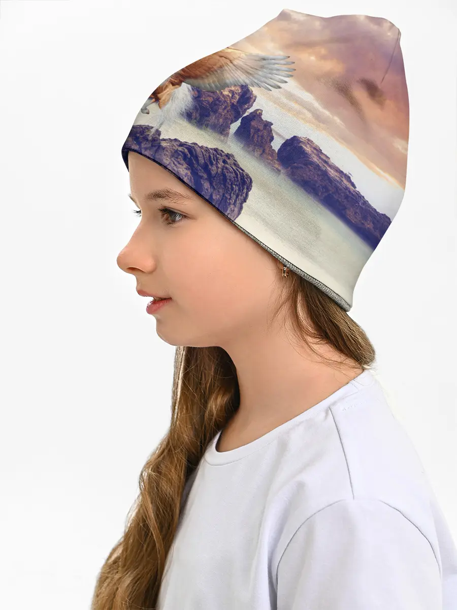 Детская шапка / Sea Sunset Horse