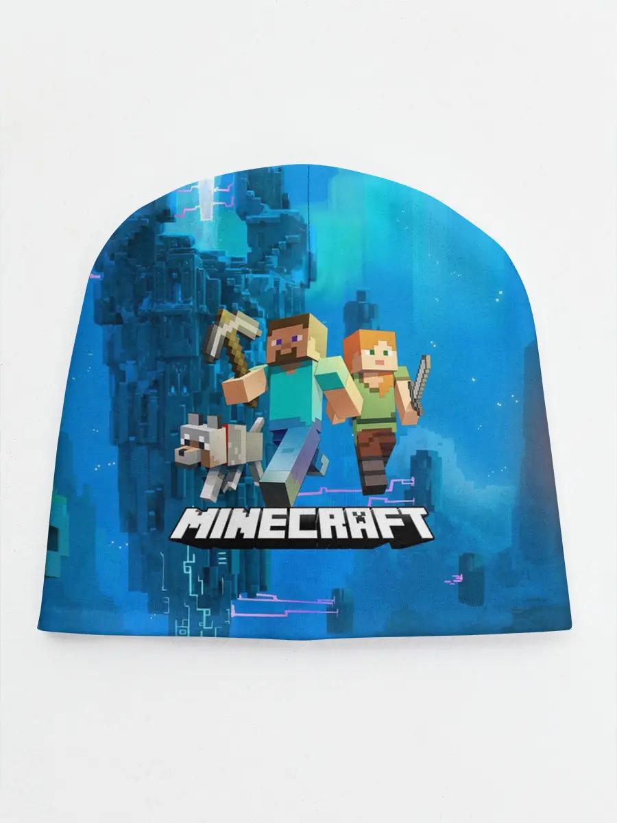 Детская шапка / Minecraft / Майнкрафт