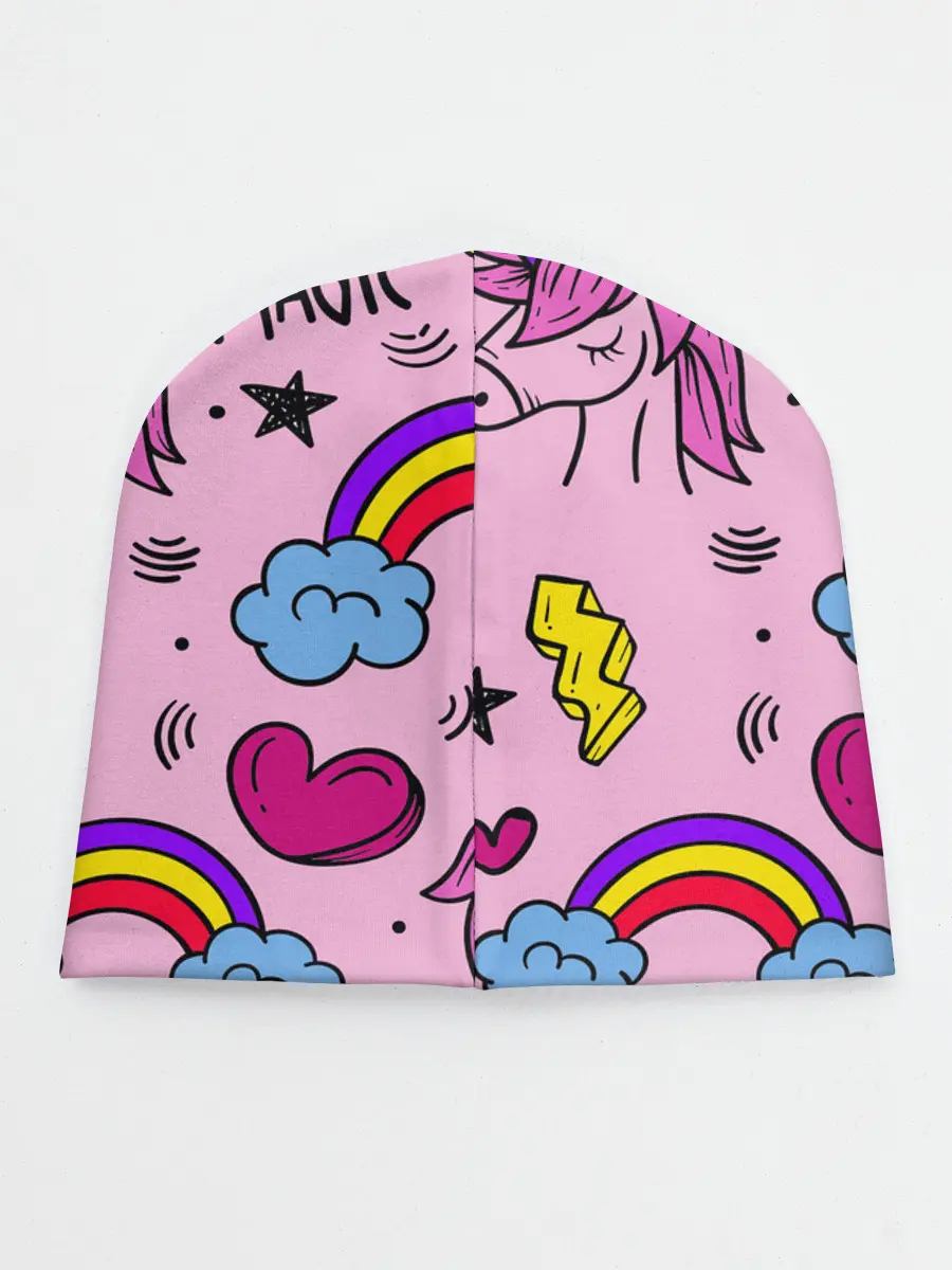 Детская шапка / Единороги