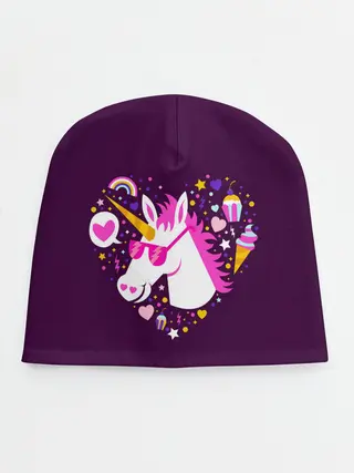 Детская шапка / Единорог