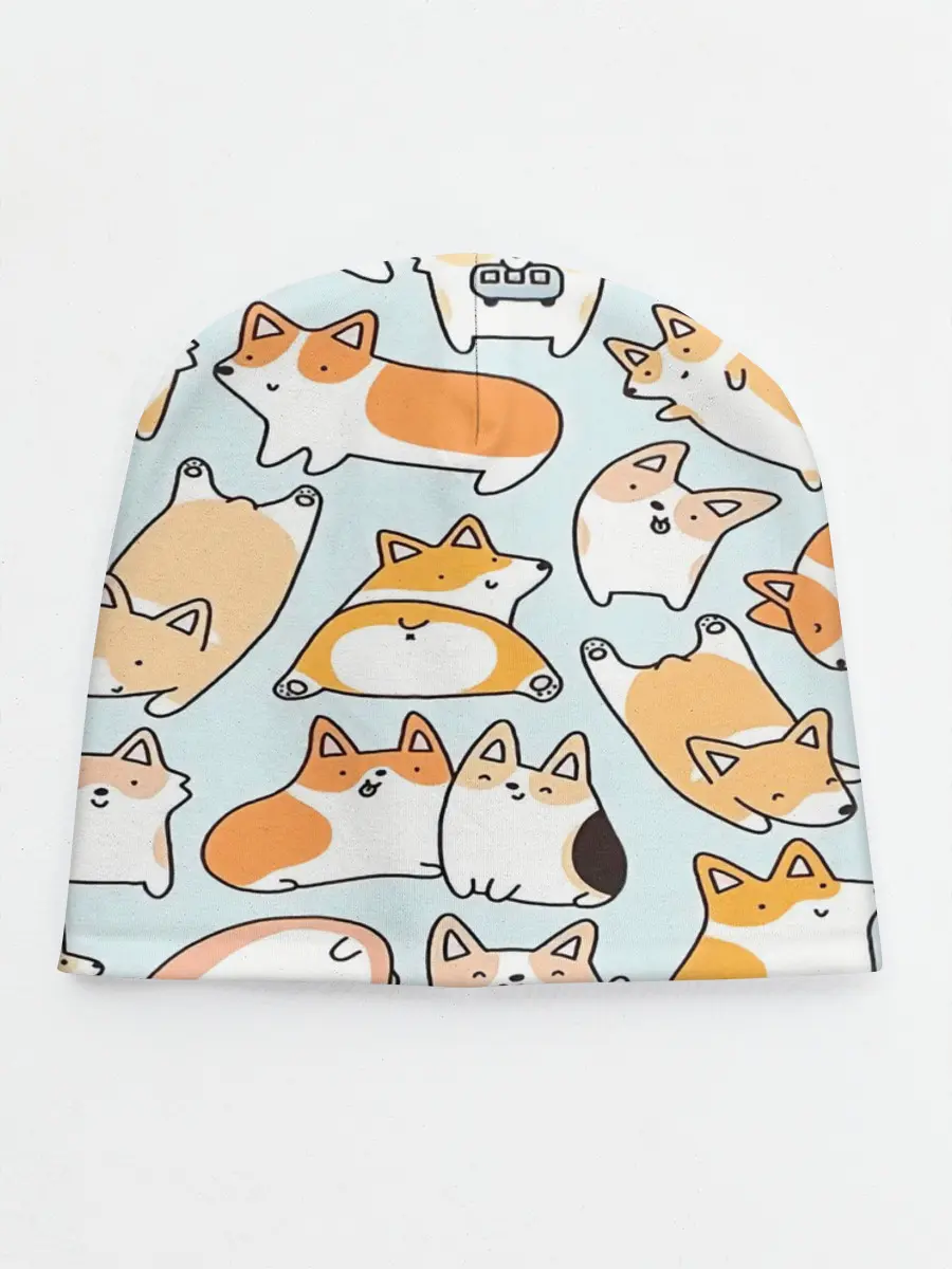 Детская шапка / Корги