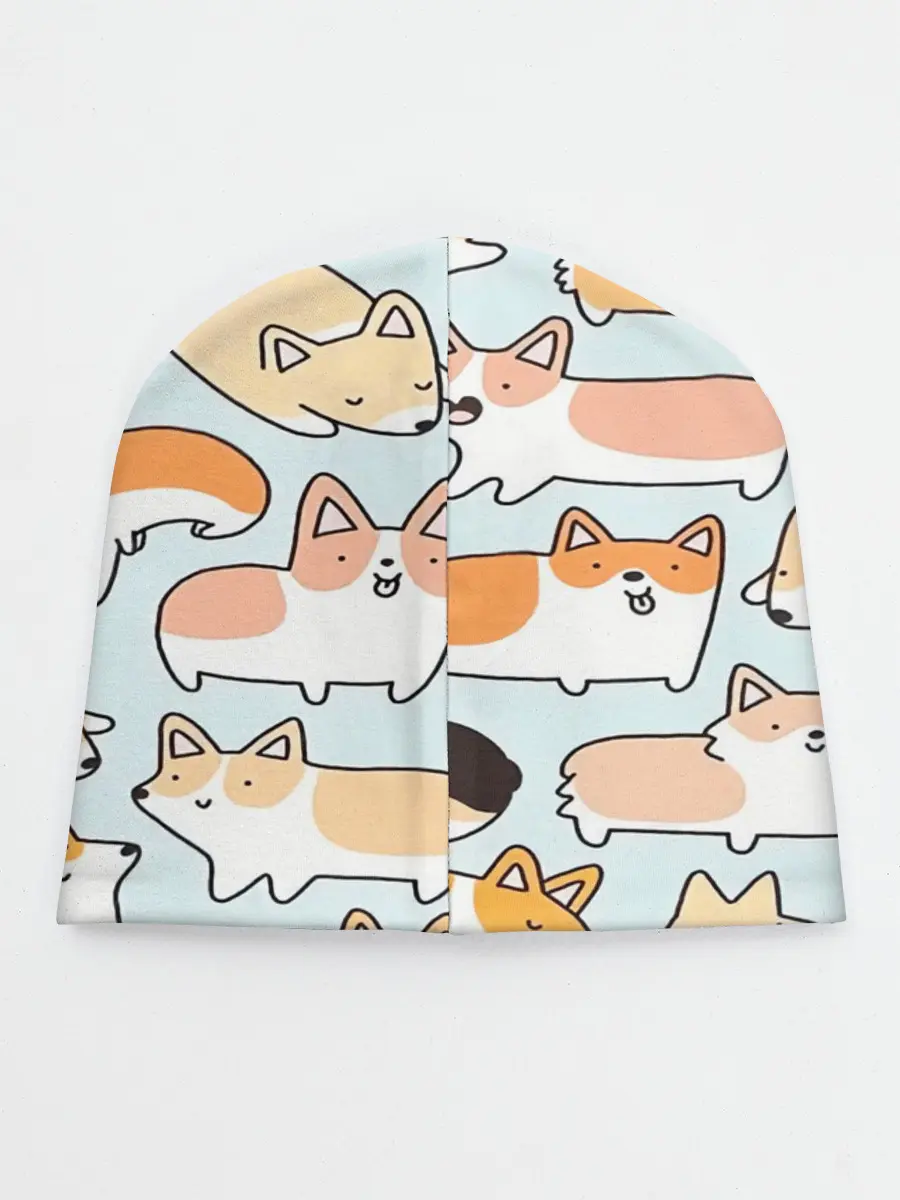 Детская шапка / Корги