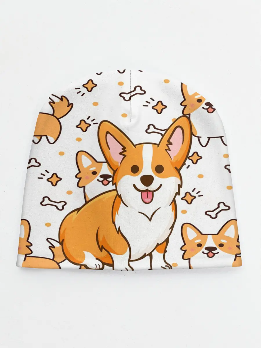 Детская шапка / Корги