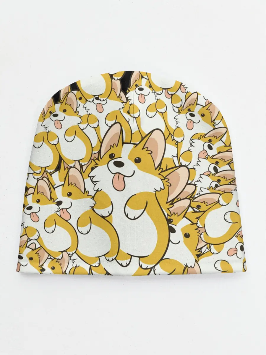 Детская шапка / Корги