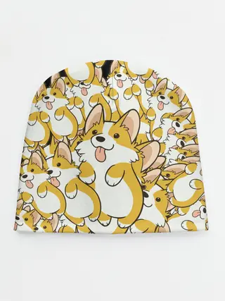 Детская шапка / Корги