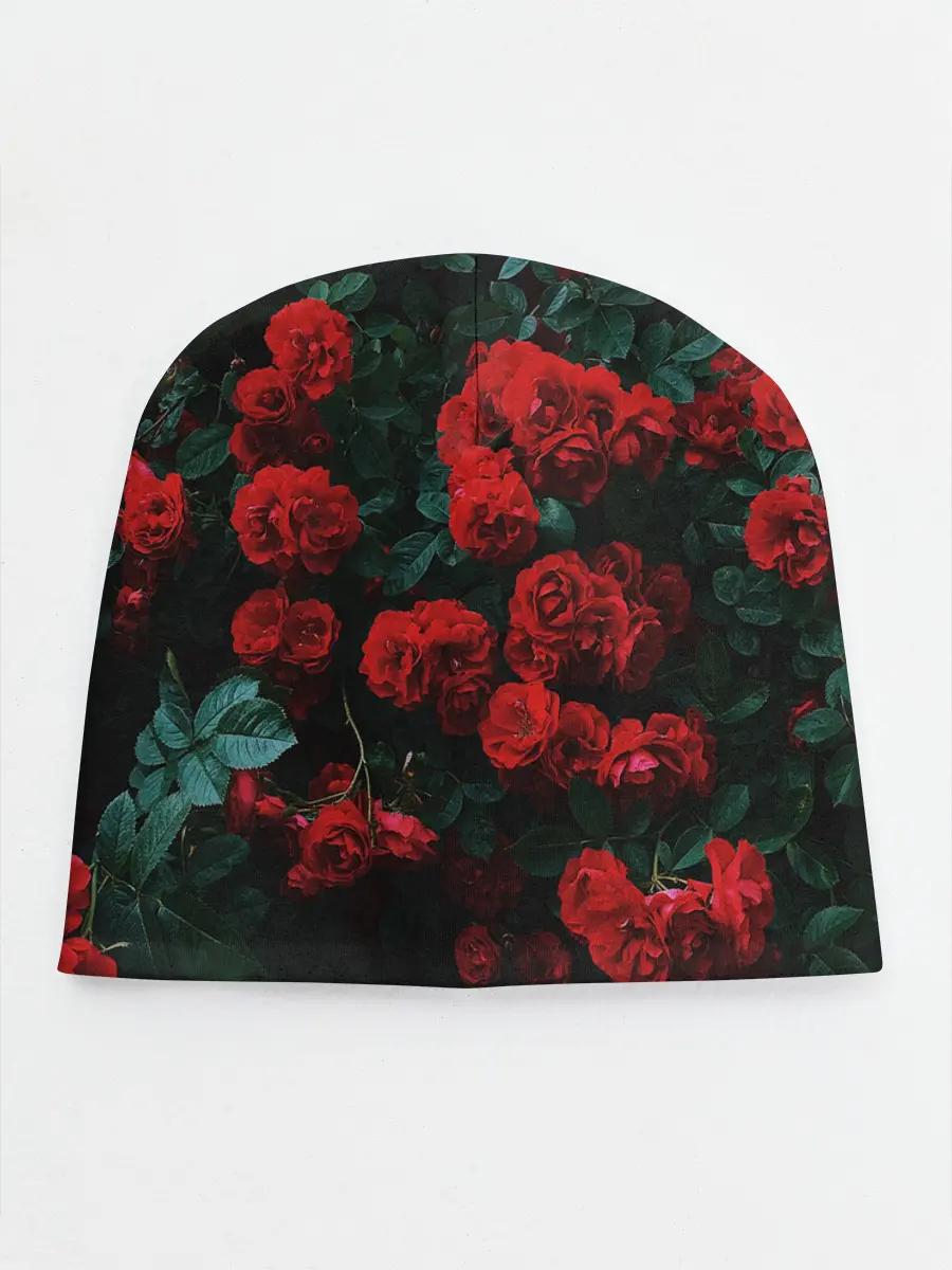 Детская шапка / Розы