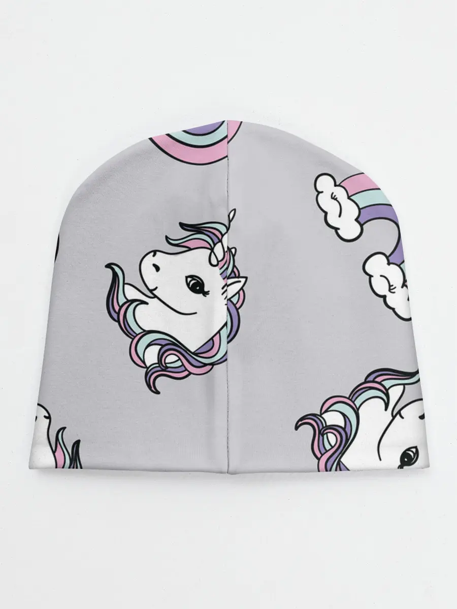 Детская шапка / Радужный единорог