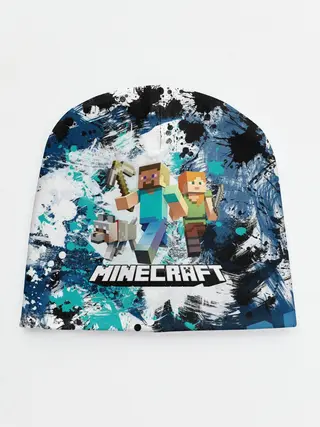 Детская шапка / Minecraft / Майнкрафт