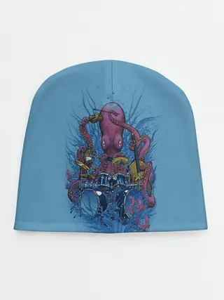 Детская шапка / Осьминог барабанщик