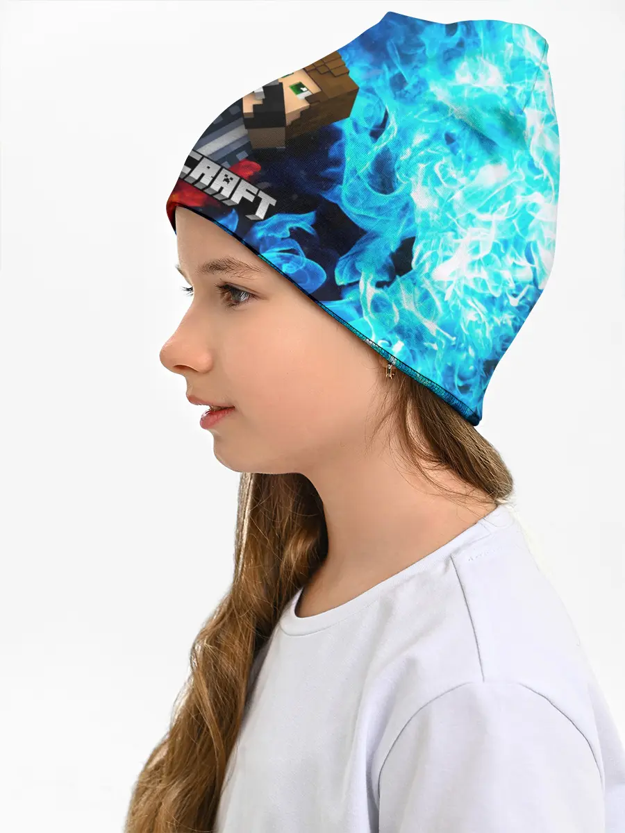 Детская шапка / Minecraft / Майнкрафт