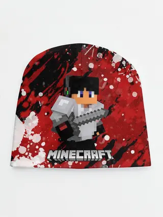 Детская шапка / Minecraft / Майнкрафт