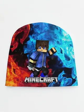 Детская шапка / Minecraft / Майнкрафт