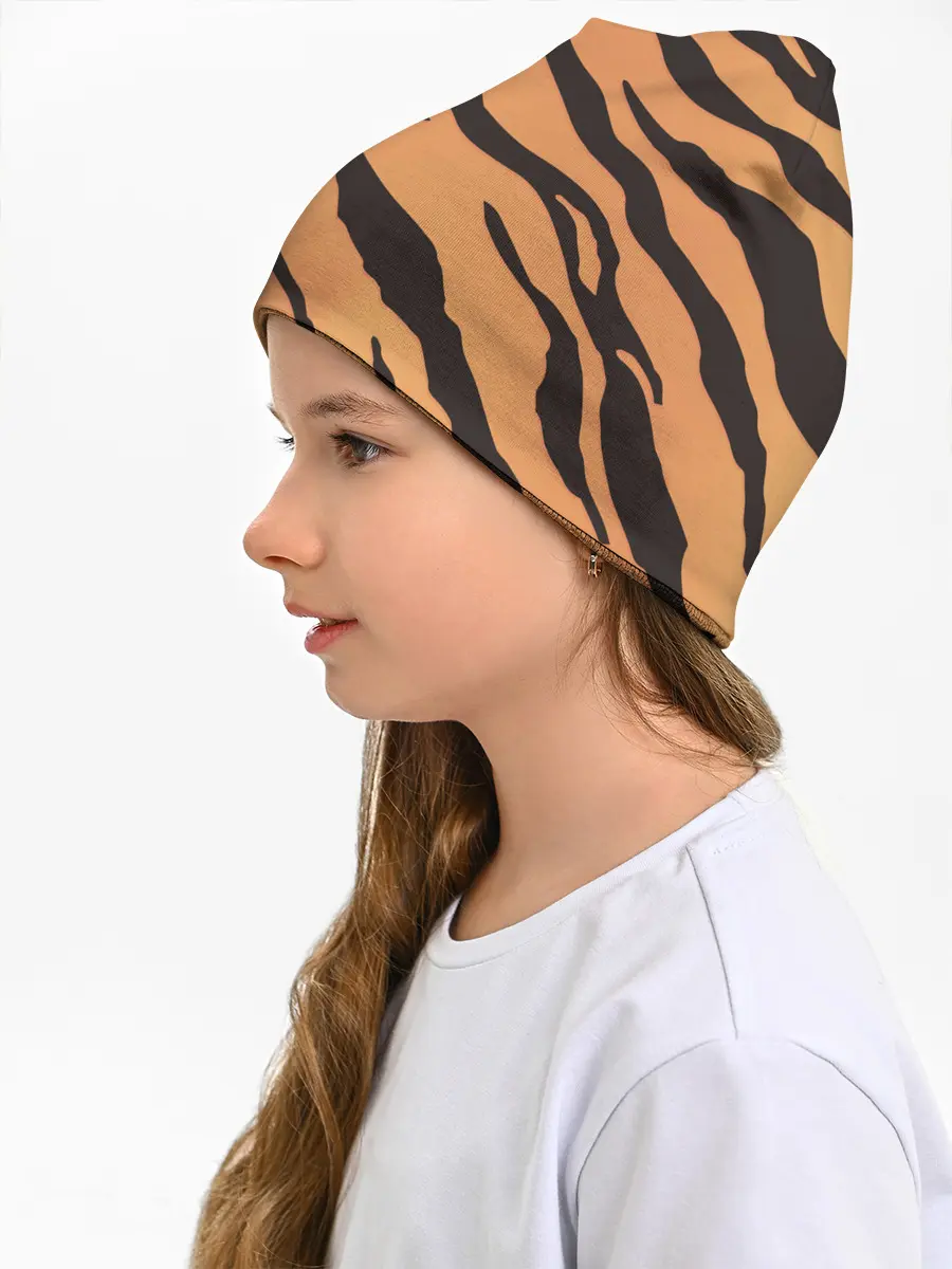 Детская шапка / Тигриный камуфляж