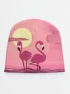 Детская шапка / фламинго