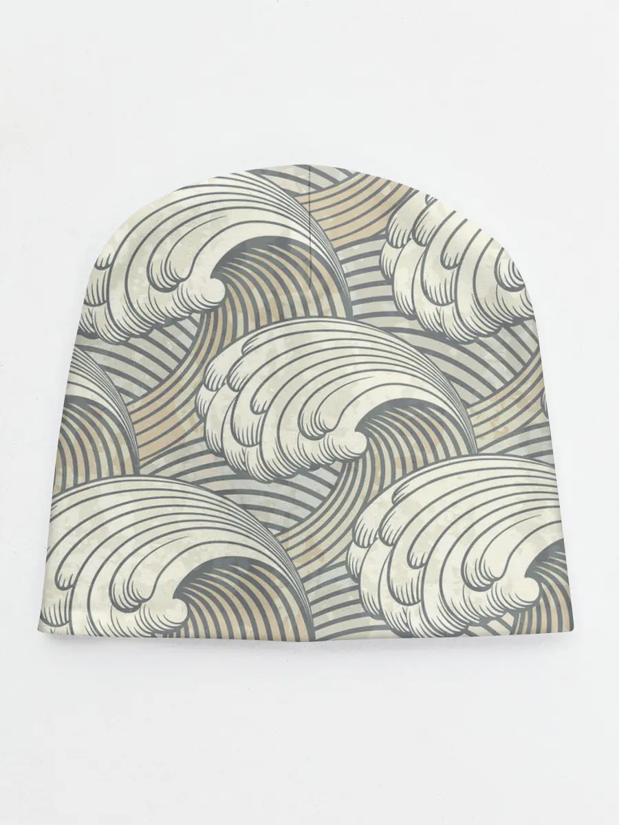 Детская шапка / Арт волны