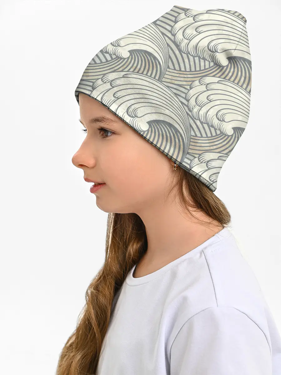 Детская шапка / Арт волны