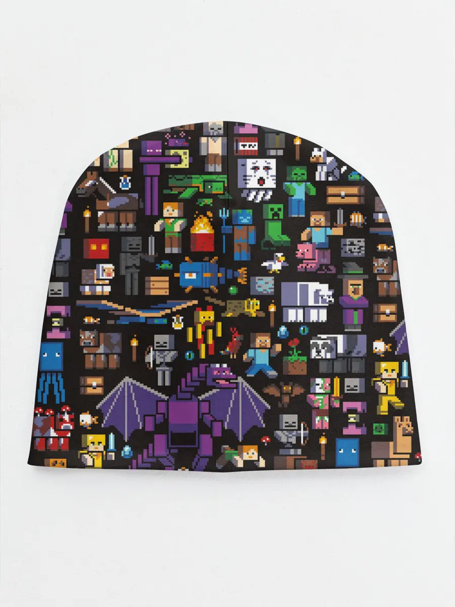 Детская шапка / MINECRAFT | МАЙНКРАФТ