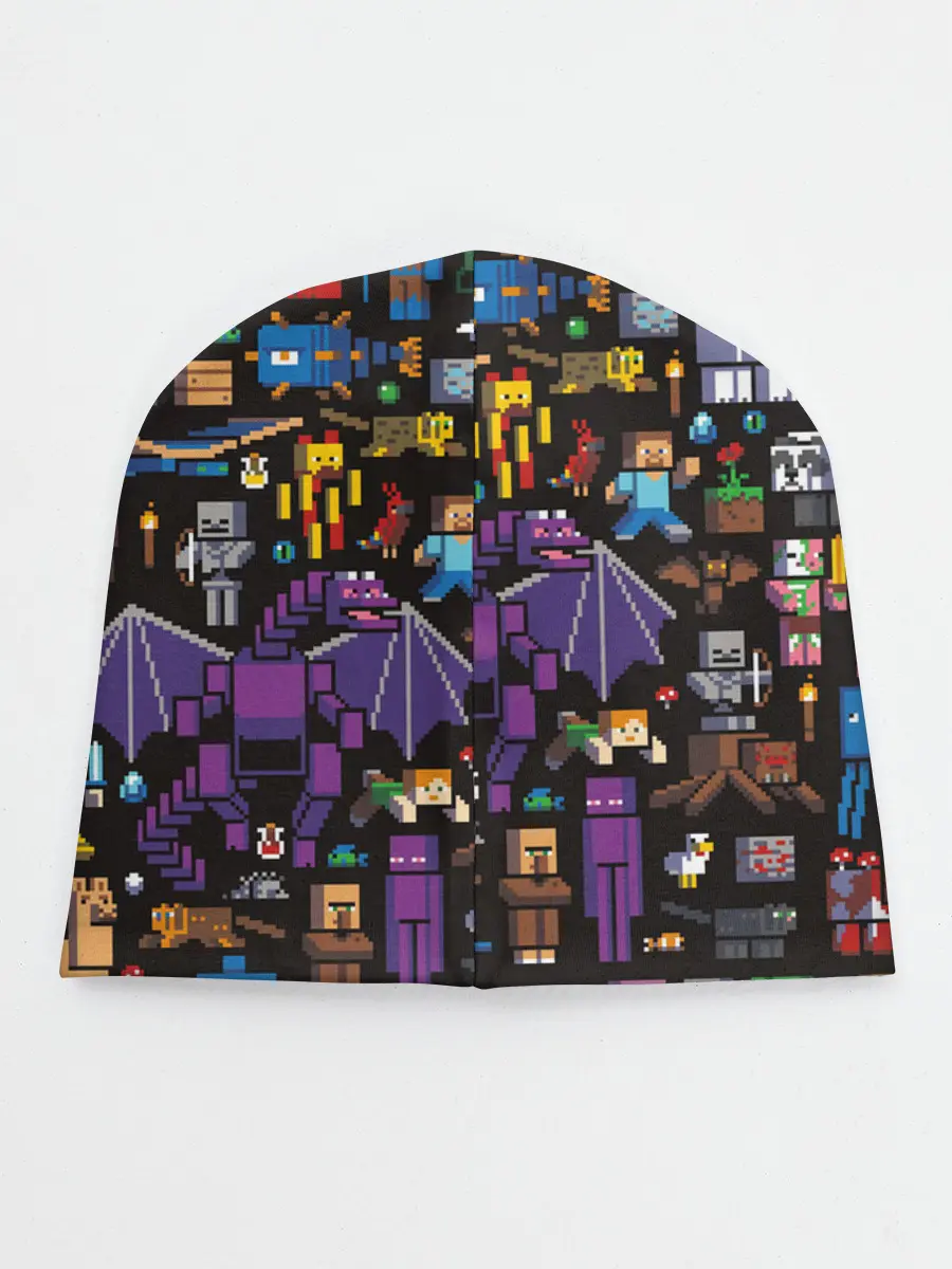 Детская шапка / MINECRAFT | МАЙНКРАФТ