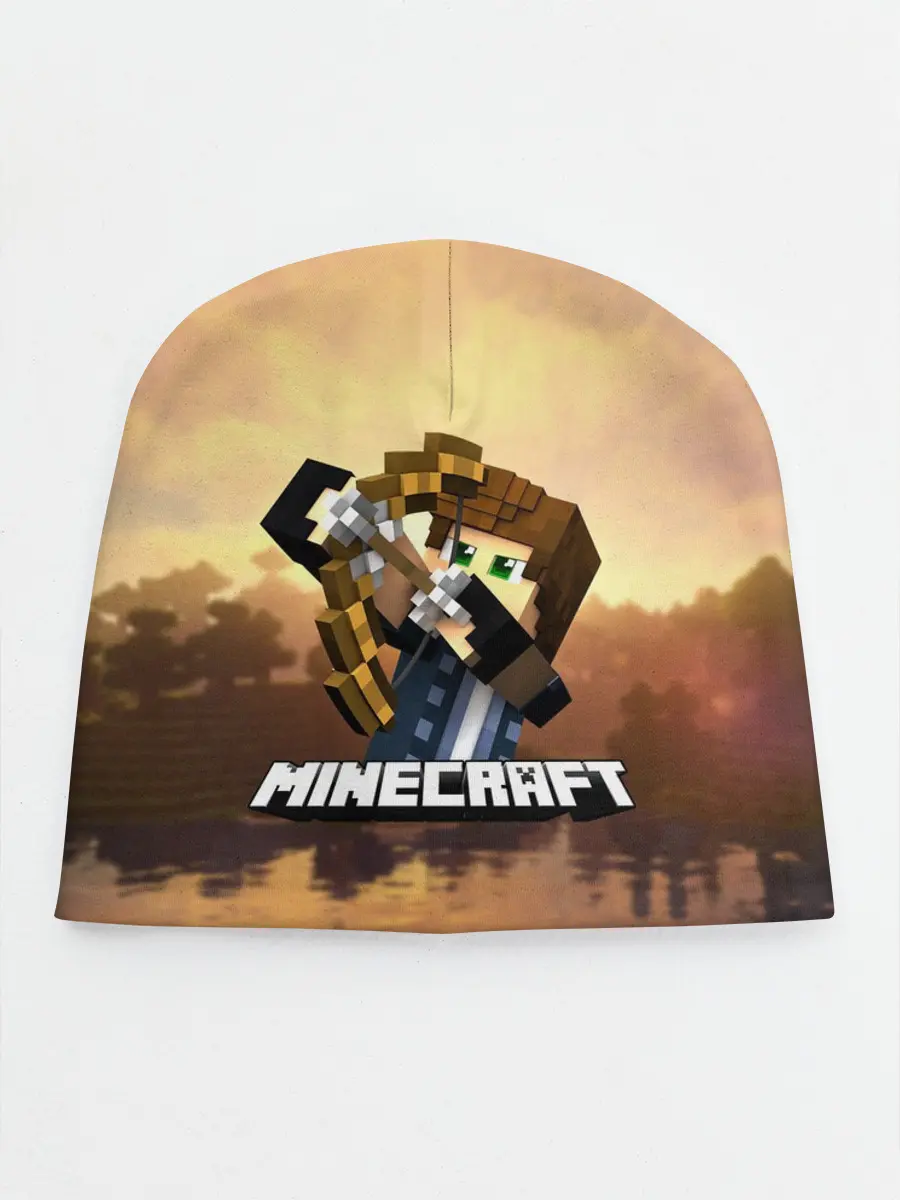 Детская шапка / Майнкрафт