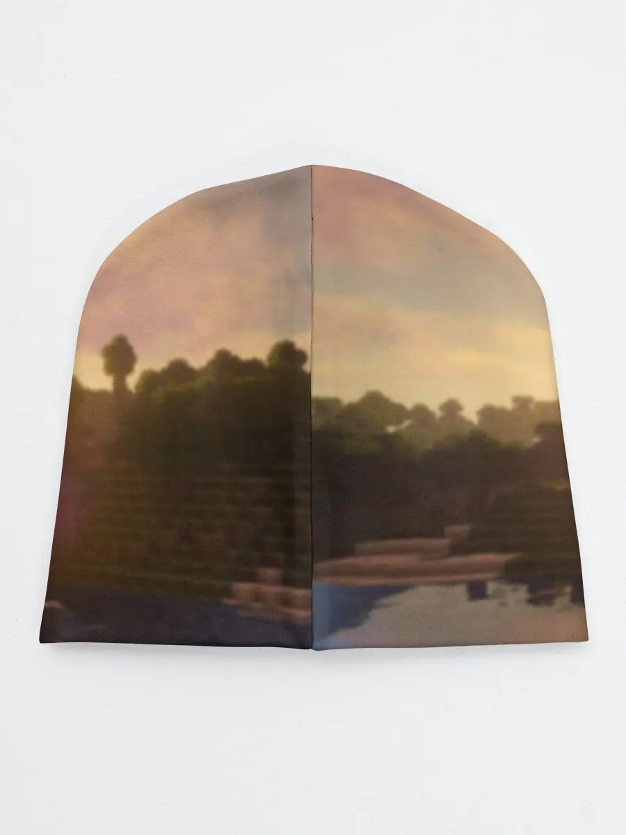 Детская шапка / Майнкрафт