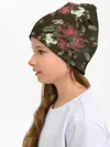 Детская шапка / Букет роз