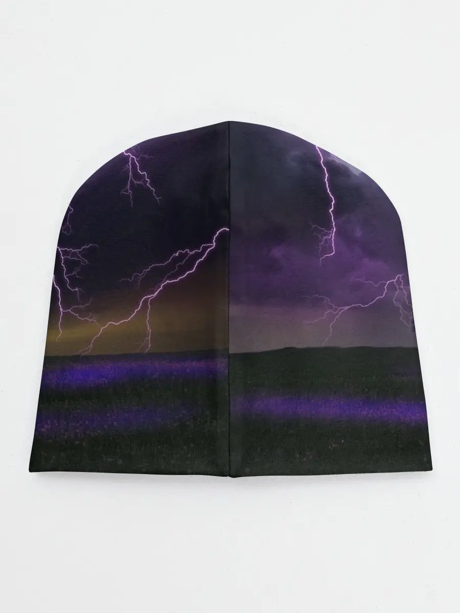 Детская шапка / Кот и Молнии