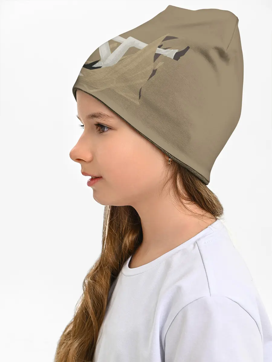 Детская шапка / Осаму на спине