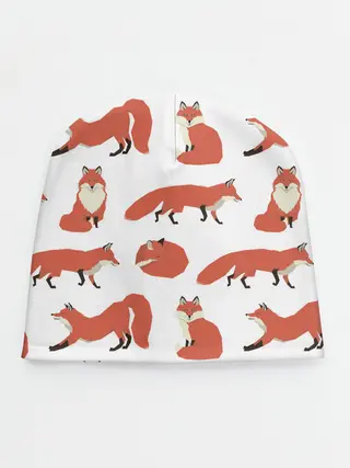 Детская шапка / Лисий хвост