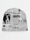 Детская шапка / Газета Newspaper