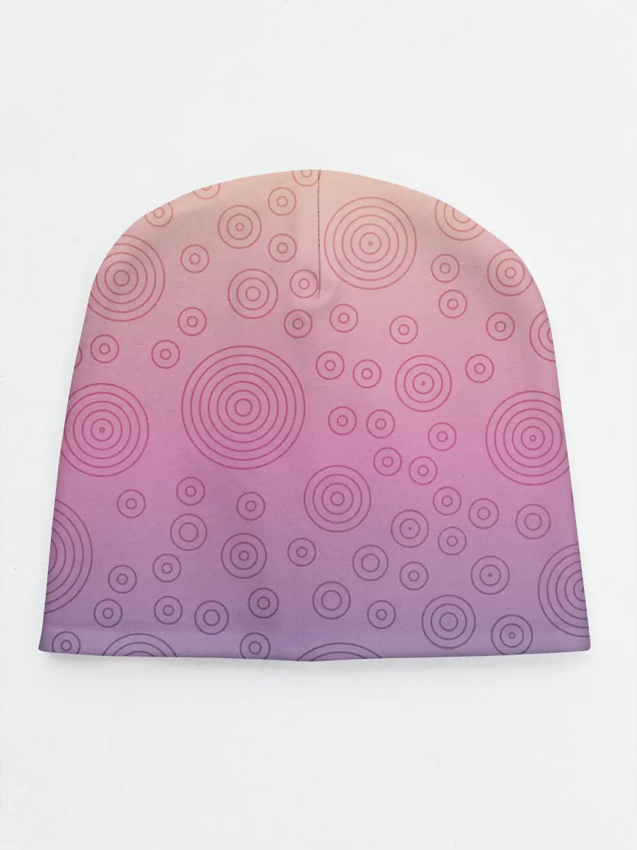 Детская шапка / Абстрактный узор