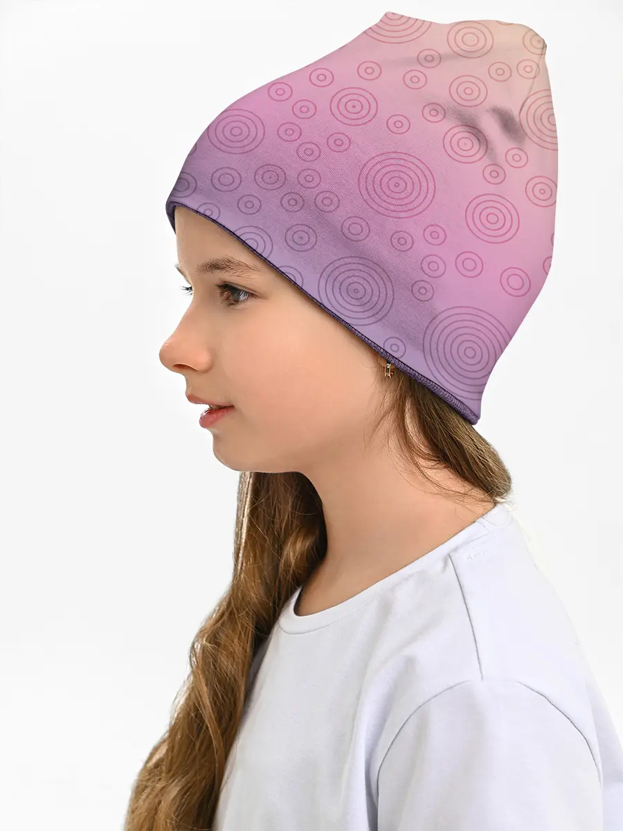 Детская шапка / Абстрактный узор