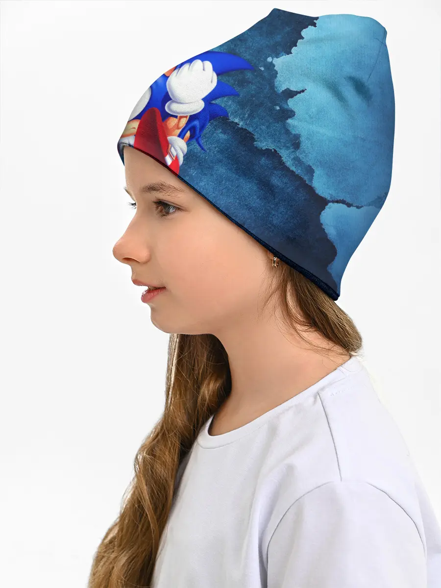 Детская шапка / sonic