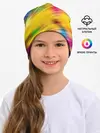 Детская шапка / Радужный звездопад