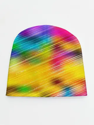 Детская шапка / Радужный звездопад