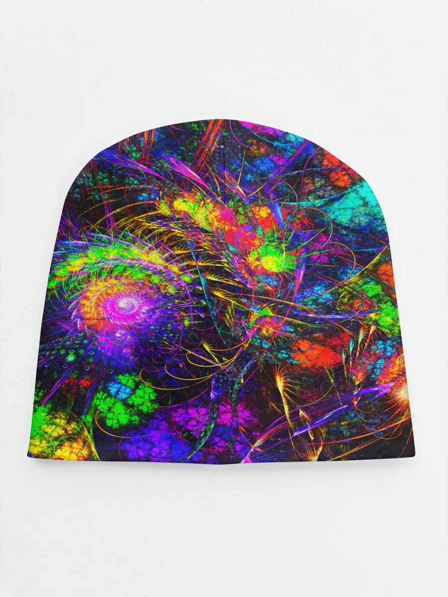 Детская шапка / НЕОНОВЫЕ КРАСКИ