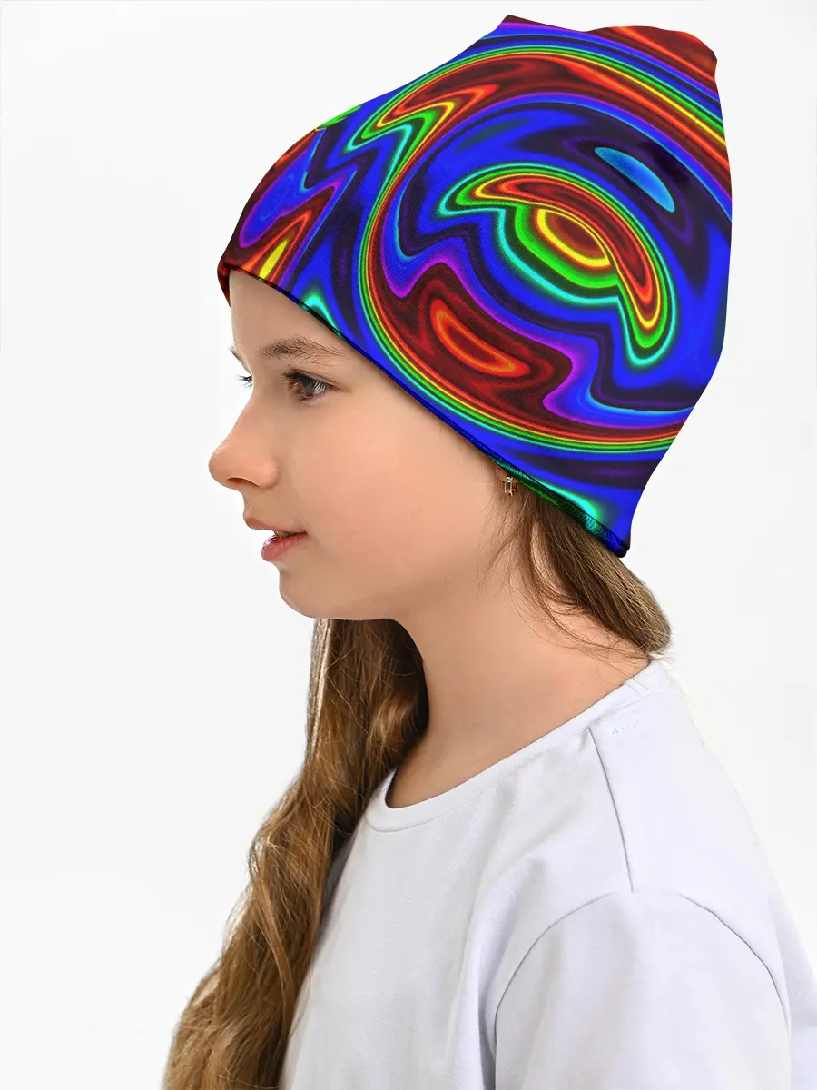 Детская шапка / НЕОНОВЫЕ КРАСКИ