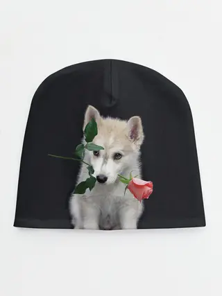 Детская шапка / Щенок в подарок