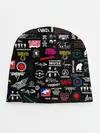 Детская шапка / ЛОГОТИПЫ РОК ГРУПП | PATTERN
