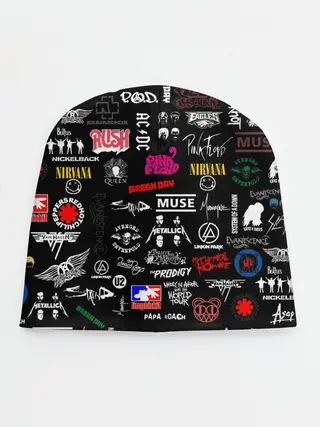 Детская шапка / ЛОГОТИПЫ РОК ГРУПП | PATTERN