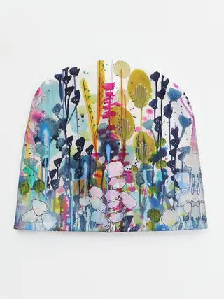 Детская шапка / Watercolor Flowers