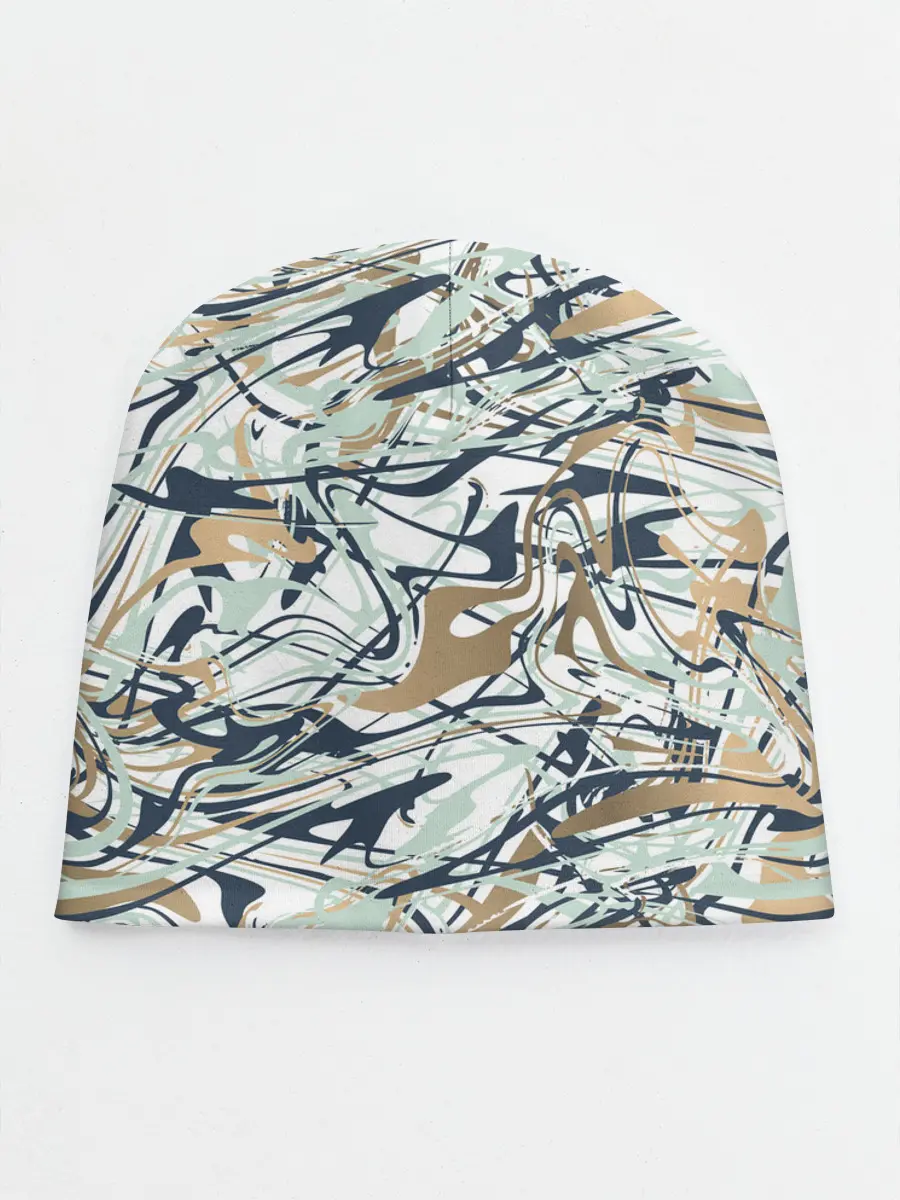 Детская шапка / Узор красками