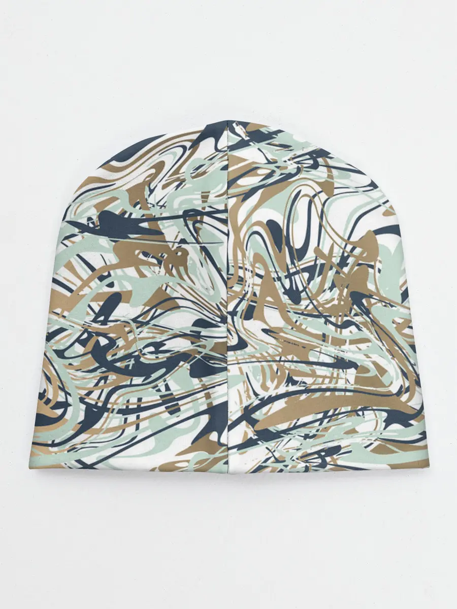 Детская шапка / Узор красками