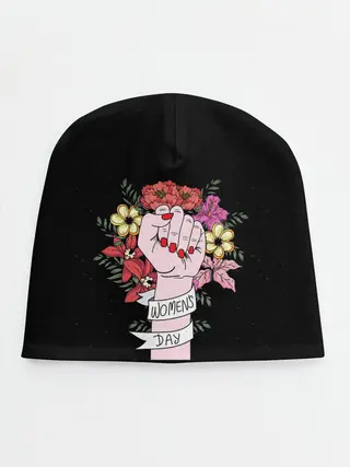 Детская шапка / 8 марта